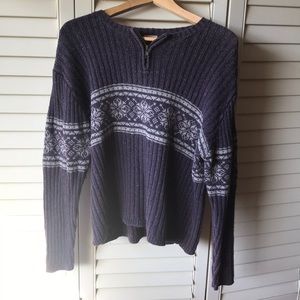 Oversized Purple Winter / Christmas Sweater 🦄